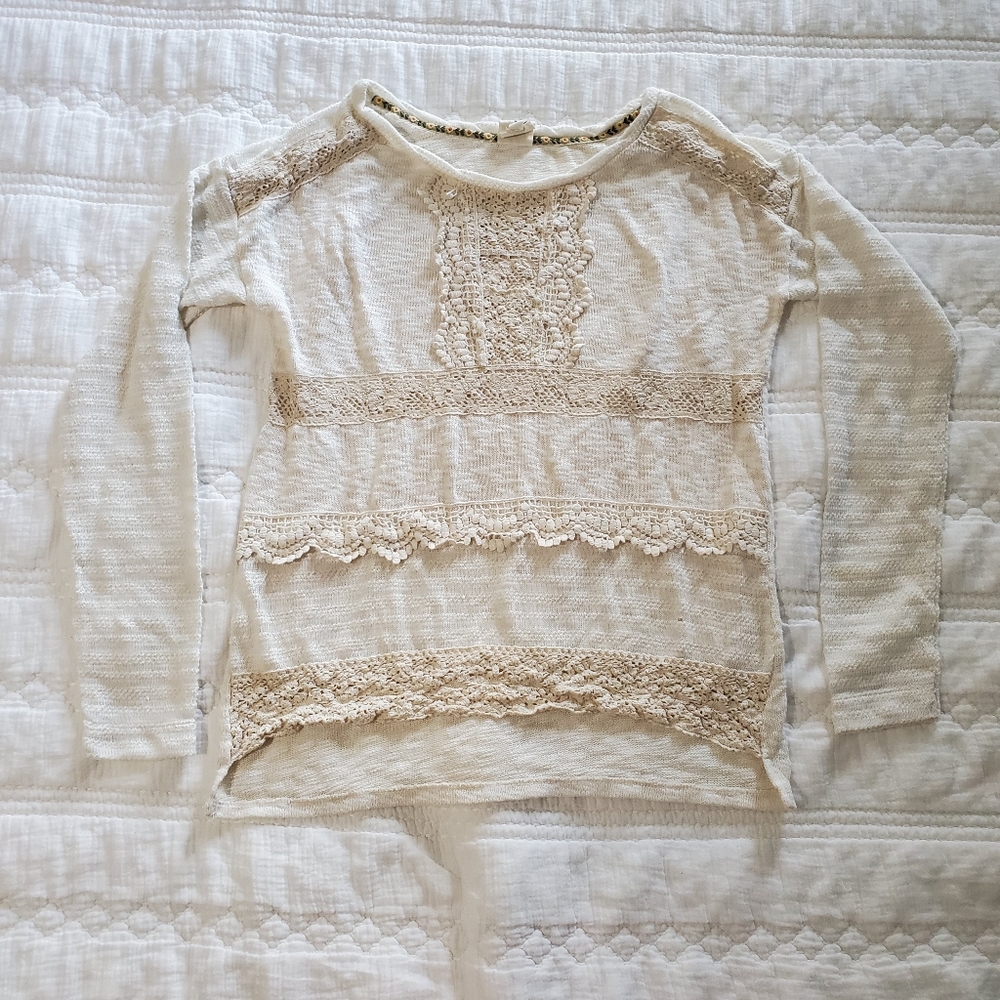 Medium Anthropologie One September Sweater
